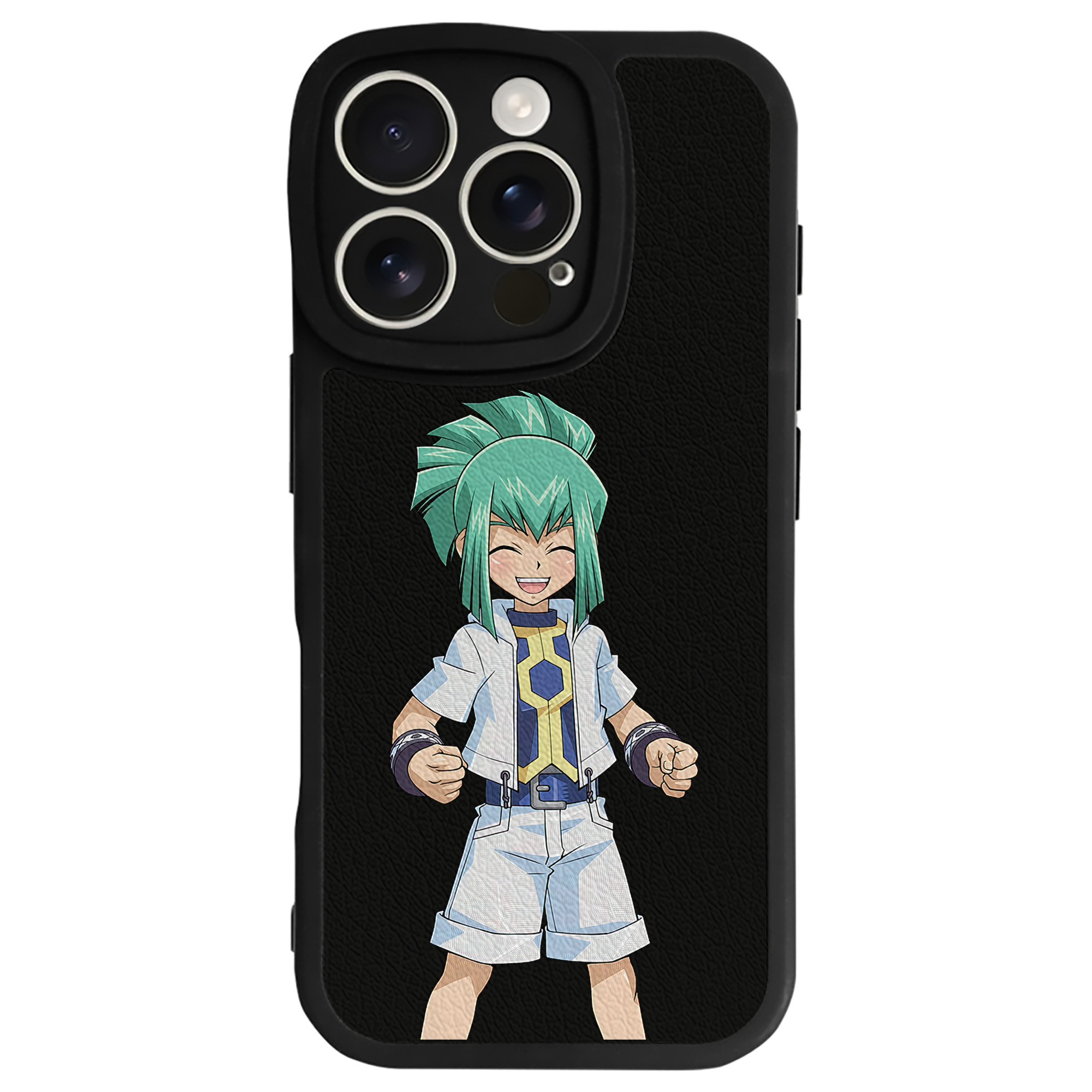 遊☆戯☆王 Yu-Gi-Oh! 【iPhone 16シリーズ対応】シリコンスマホケース（レザー調） 材質：シリコン